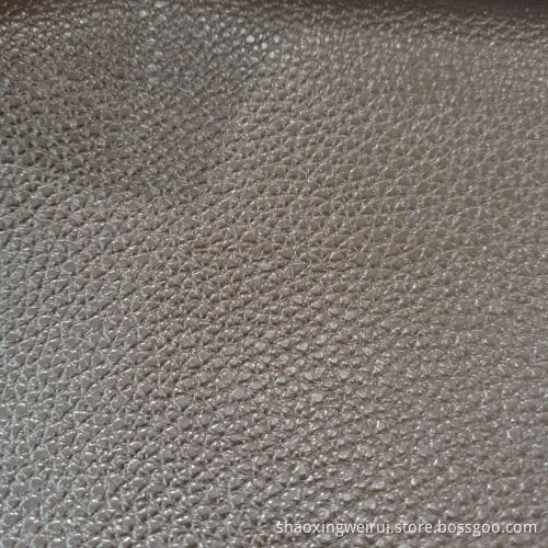 0.8mm Special Glossy Lychee Grain PVC Leather